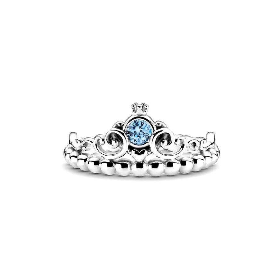 Pandora Ring Disney Cinderella Blue Tiara 199191C01, exclusief en kwalitatief hoogwaardig. Ontdek nu!