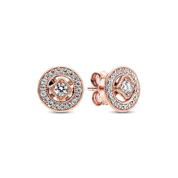 PANDORA Vintage Circle Oorknopjes 280721CZ