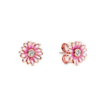 Pandora Roze Madeliefjes Oorknopjes 288773C01