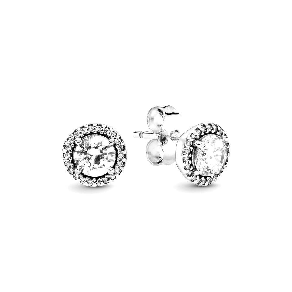 Pandora Round Sparkle Oorbellen 296272CZ, exclusief en kwalitatief hoogwaardig. Ontdek nu!