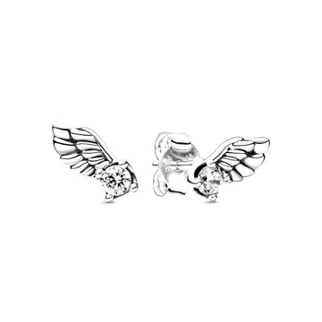 PANDORA Sprankelende Engelenvleugel Oorknopjes 298501C01