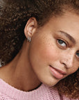 Pandora Crescent Moon & Stars Beaded Hoop Earrings 299152C01, exclusief en kwalitatief hoogwaardig. Ontdek nu!
