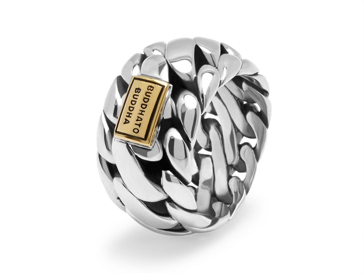 Buddha to Buddha Ben Limited Ring 846 Silver Gold 14kt, exclusief en kwalitatief hoogwaardig. Ontdek nu!