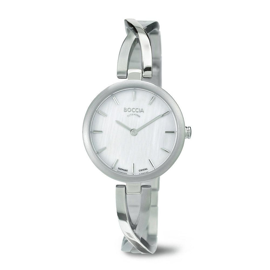 Boccia Titanium 3239-01 horloge - Titanium - Zilverkleurig - 28 mm, exclusief en kwalitatief hoogwaardig. Ontdek nu!