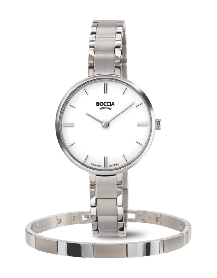 Boccia Titanium 3286-03 Dames Horloge 33 mm, exclusief en kwalitatief hoogwaardig. Ontdek nu!