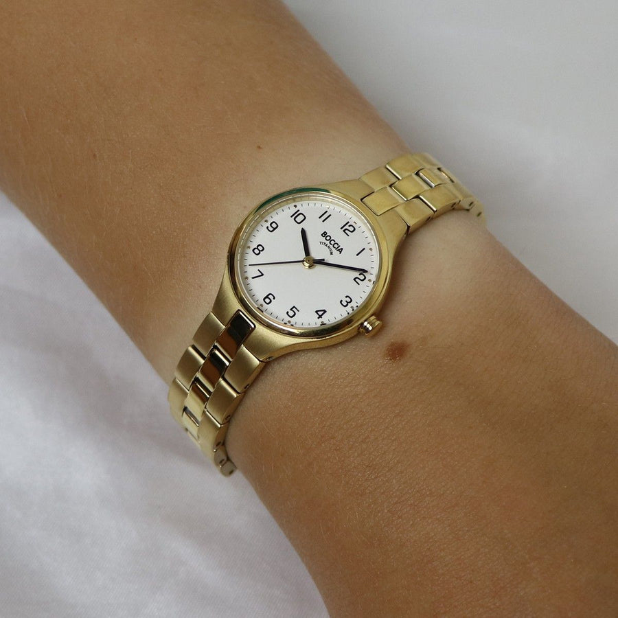 Boccia Titanium 3330-03 Dames Horloge 26mm, exclusief en kwalitatief hoogwaardig. Ontdek nu!