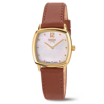 Boccia Titanium 3343-02 Dames Horloge 25 mm