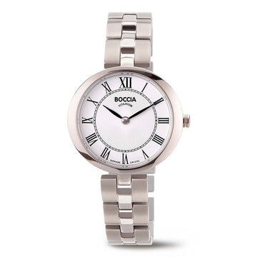 Boccia Titanium 3346-01 Dames Horloge 29,5 mm