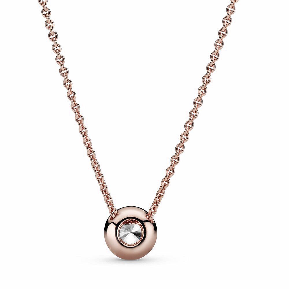 Pandora Round Sparkle Halo Ketting 386240CZ, exclusief en kwalitatief hoogwaardig. Ontdek nu!