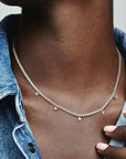 Pandora Sparkling Drop ketting 392405C01, exclusief en kwalitatief hoogwaardig. Ontdek nu!