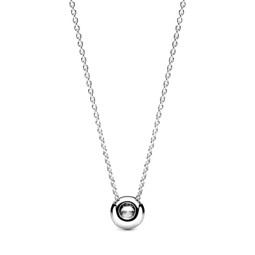 Pandora Ronde Sprankelende Stralenkrans Ketting 396240CZ, exclusief en kwalitatief hoogwaardig. Ontdek nu!