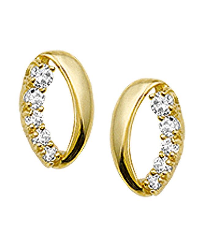 Gouden Oorknoppen zirkonia - PSN4016951, exclusief en kwalitatief hoogwaardig. Ontdek nu!