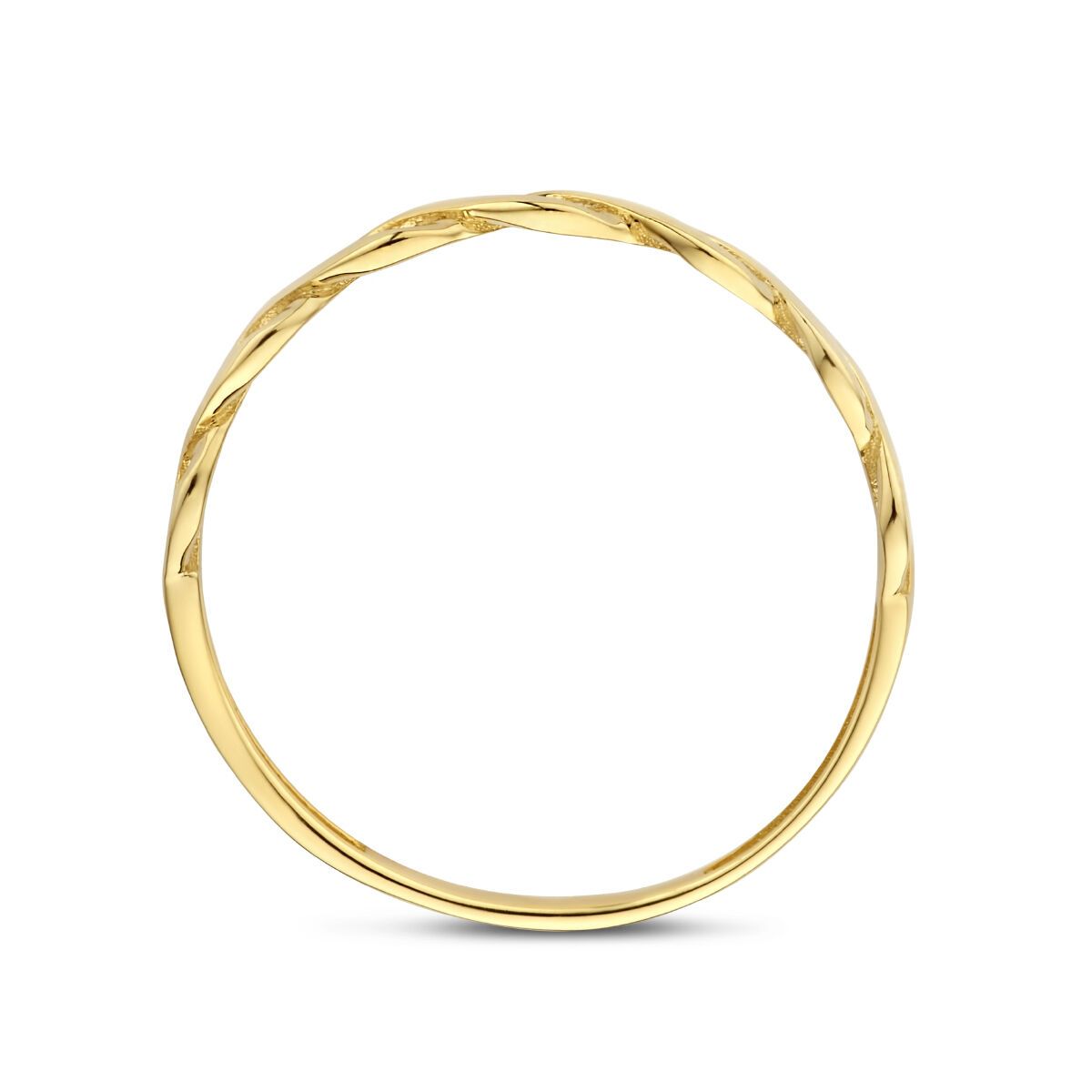 Geelgouden ring schakelmotief - 4027410, exclusief en kwalitatief hoogwaardig. Ontdek nu!
