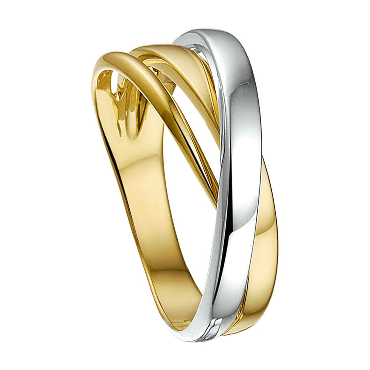 Bicolor Gouden ring 14K bicolor - PSN4207764, exclusief en kwalitatief hoogwaardig. Ontdek nu!