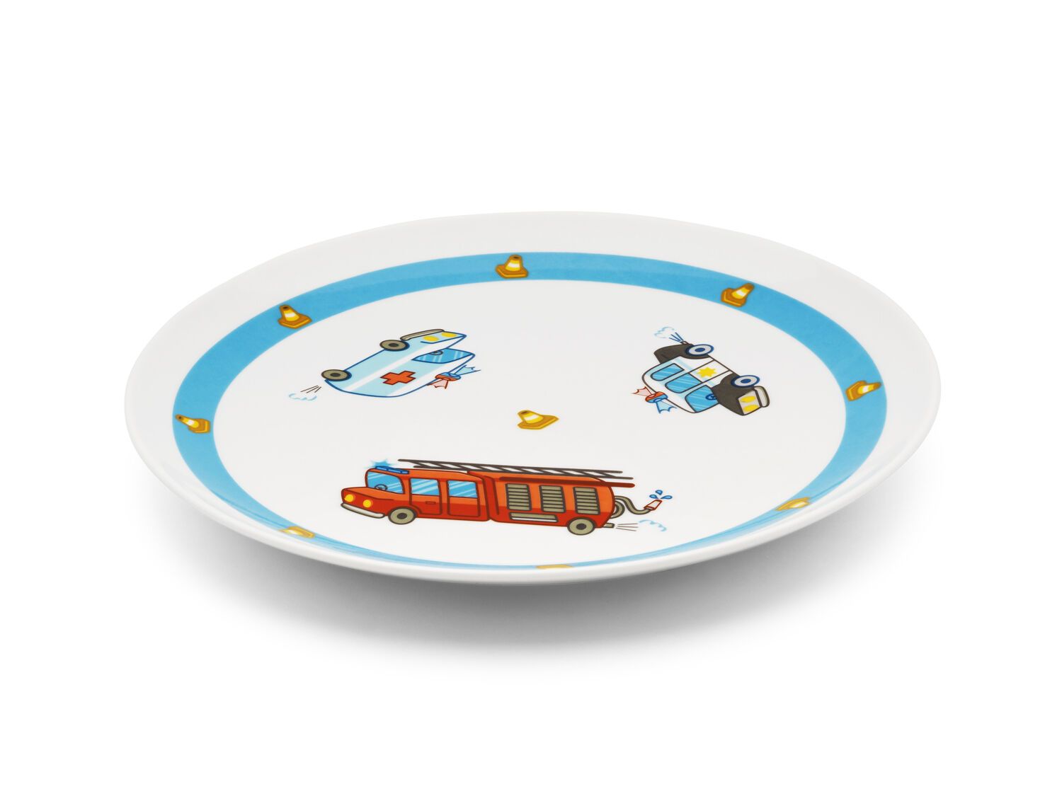 Geboorte artikelen Kinderservies Hulpdiensten 5 Delig kinderbestek - 4248070