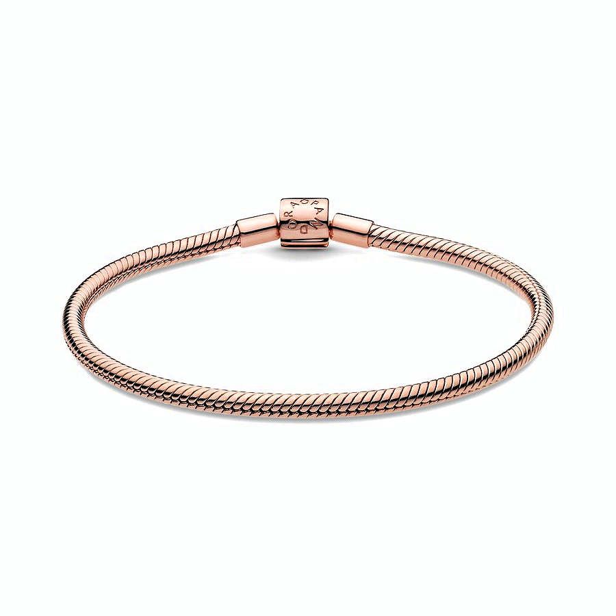 PANDORA Moments Snake Chain Armband met Cilindersluiting 588781C00