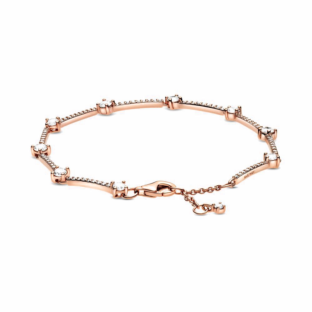 Pandora Rose armband met zirkonia 589217C01, exclusief en kwalitatief hoogwaardig. Ontdek nu!