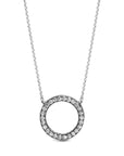 Pandora Sprankelende Cirkel Ketting 590514CZ, exclusief en kwalitatief hoogwaardig. Ontdek nu!