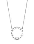 Pandora Sprankelende Cirkel Ketting 590514CZ, exclusief en kwalitatief hoogwaardig. Ontdek nu!