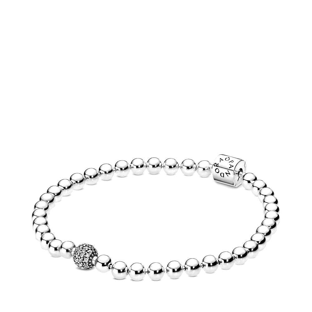 Pandora Kralen &amp; Pavé Armband 598342CZ, exclusief en kwalitatief hoogwaardig. Ontdek nu!