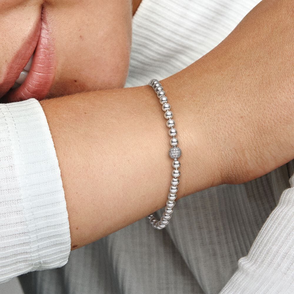 Pandora Kralen & Pavé Armband 598342CZ, exclusief en kwalitatief hoogwaardig. Ontdek nu!