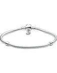 Pandora Moments Snake Chain Armband met Madeliefje Sluiting 598776C01, exclusief en kwalitatief hoogwaardig. Ontdek nu!