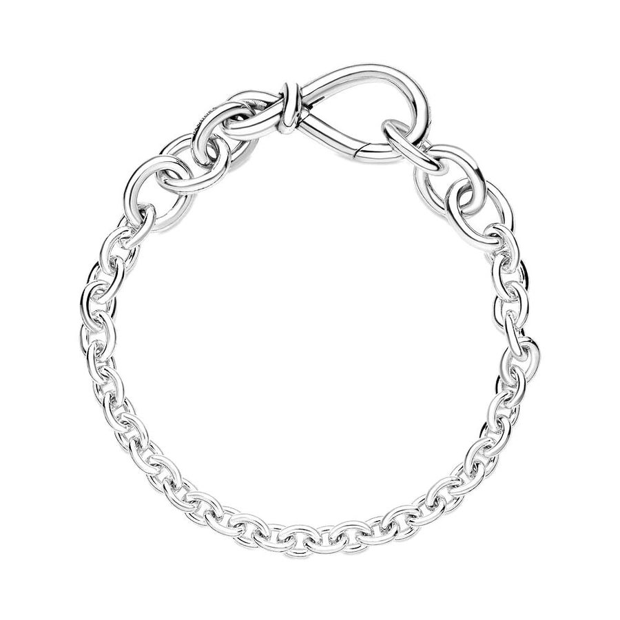 PANDORA Chunky Infinity Knot Schakelarmband 598911C00