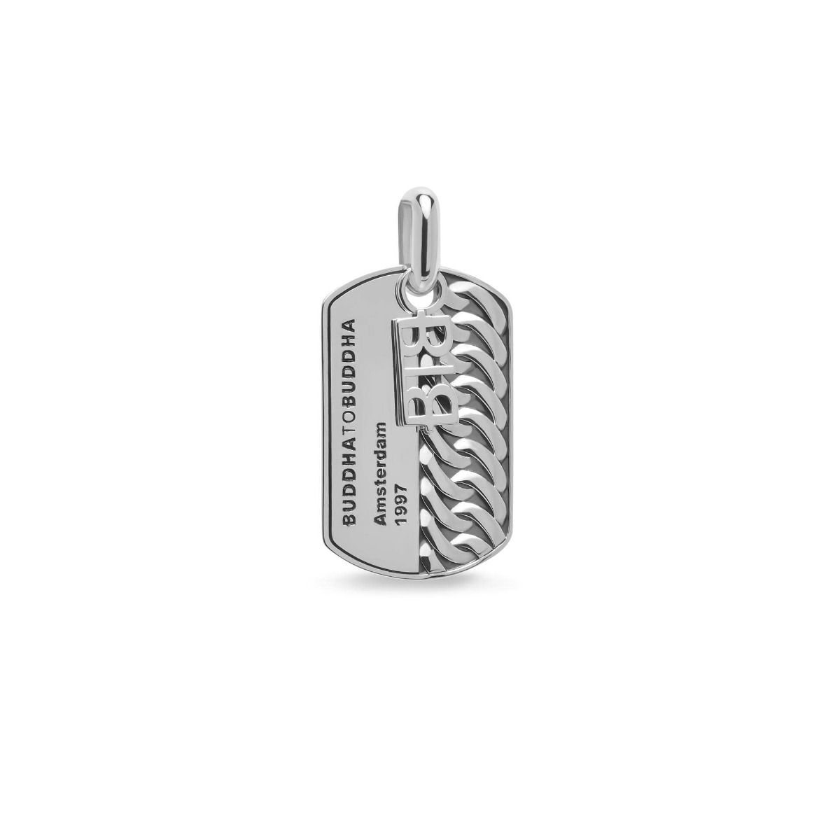 Buddha to Buddha hanger Chain Army Tag Zilver 669, exclusief en kwalitatief hoogwaardig. Ontdek nu!