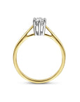 Geelgouden Classcio ring 1 x 0.20 crt G-Vsi, exclusief en kwalitatief hoogwaardig. Ontdek nu!