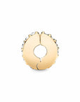 Pandora bedel 14k Goud Clear Sparkling Row Clip Bedel 759518C01, exclusief en kwalitatief hoogwaardig. Ontdek nu!