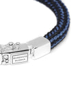 Buddha to Buddha armband 780MIXBU Denise Cord Blue, exclusief en kwalitatief hoogwaardig. Ontdek nu!