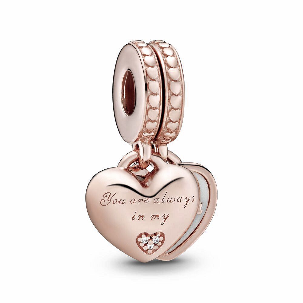 Pandora You're Always in My Heart Split Bedel 782072EN23, exclusief en kwalitatief hoogwaardig. Ontdek nu!