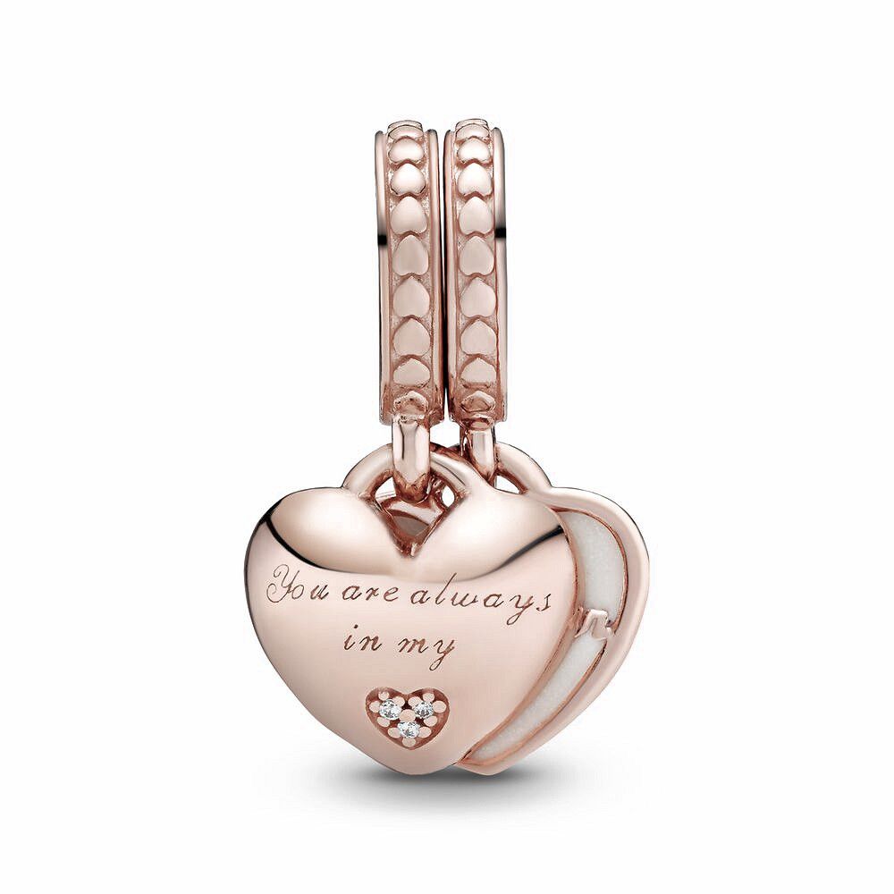 Pandora You&#39;re Always in My Heart Split Bedel 782072EN23, exclusief en kwalitatief hoogwaardig. Ontdek nu!
