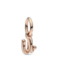 Pandora Letter u Script Alphabet Dangle Charm 782479C01, exclusief en kwalitatief hoogwaardig. Ontdek nu!