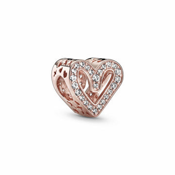 PANDORA Sprankelende Vrije Hand Hart Bedel 788692C01