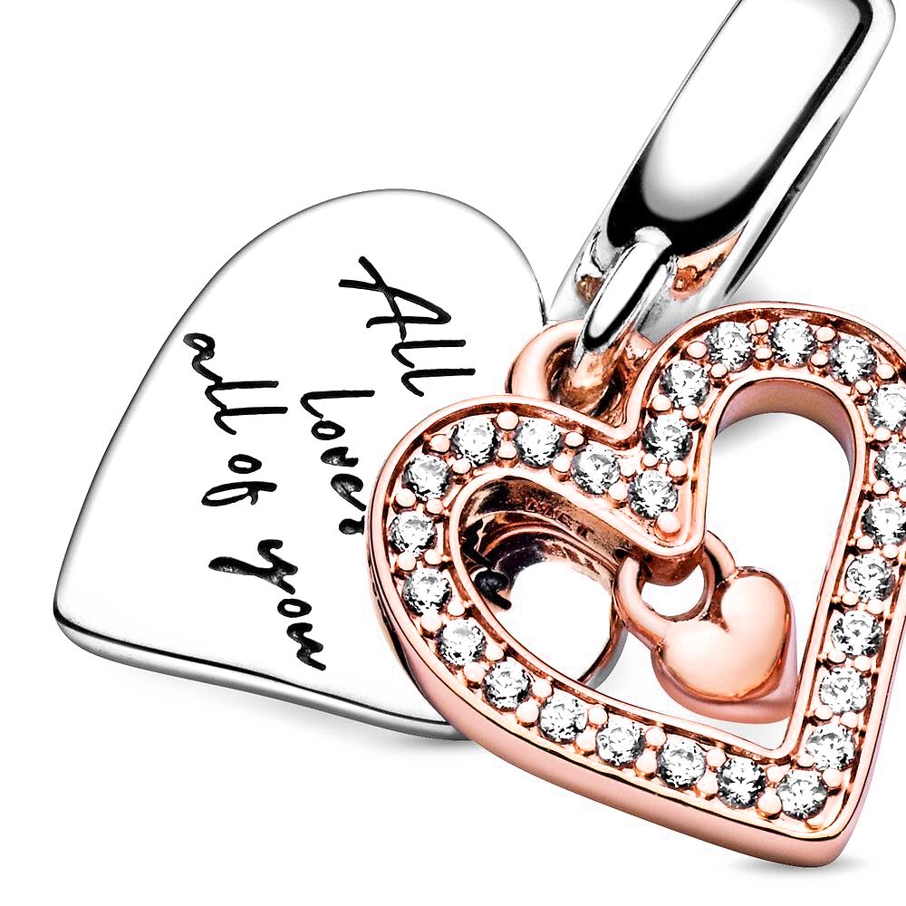 Pandora Sprankelende Vrije Hand Hart Bedel 788693C01, exclusief en kwalitatief hoogwaardig. Ontdek nu!