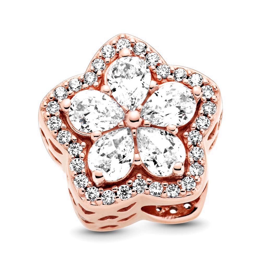 Pandora Bedel Sparkling Snowflake Pavé 789224C01, exclusief en kwalitatief hoogwaardig. Ontdek nu!