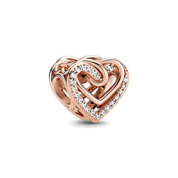 PANDORA Sparkling Entwined Hearts bedel 789270C01