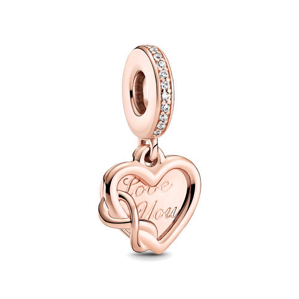 Pandora Love You Infinity Heart Dangle Bedel 789369C01, exclusief en kwalitatief hoogwaardig. Ontdek nu!