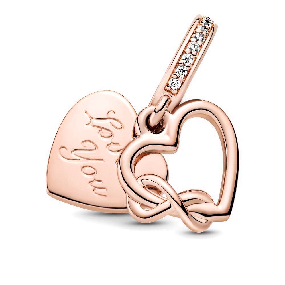 Pandora Love You Infinity Heart Dangle Bedel 789369C01, exclusief en kwalitatief hoogwaardig. Ontdek nu!