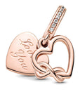Pandora Love You Infinity Heart Dangle Bedel 789369C01, exclusief en kwalitatief hoogwaardig. Ontdek nu!