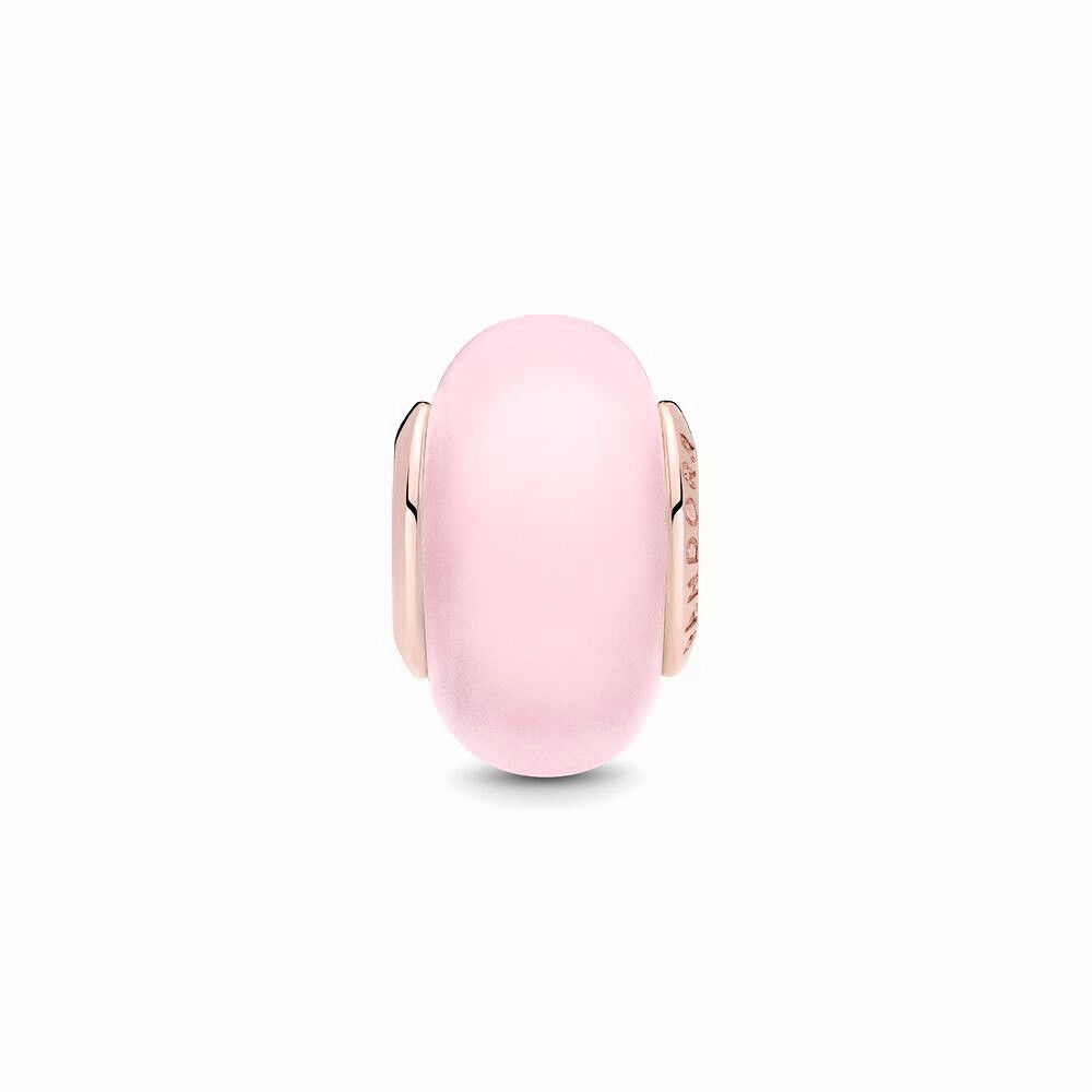 Pandora Matte Pink Murano Glass Bedel 789421C00, exclusief en kwalitatief hoogwaardig. Ontdek nu!