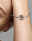 Pandora November Geboortesteen Honinggele Oneindige Cirkel Bedel 790065C04, exclusief en kwalitatief hoogwaardig. Ontdek nu!