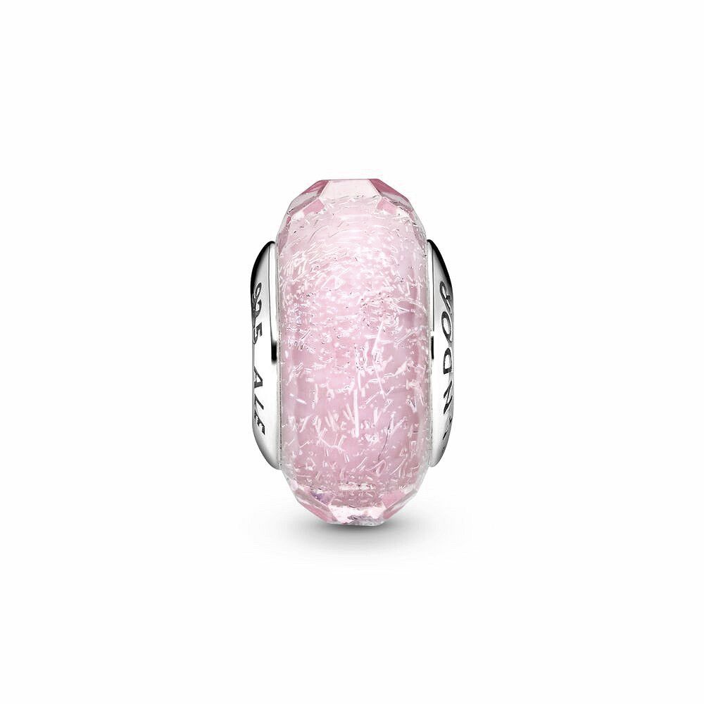 Pandora Gefacetteerde Roze Muranoglazen Bedel 791650, exclusief en kwalitatief hoogwaardig. Ontdek nu!