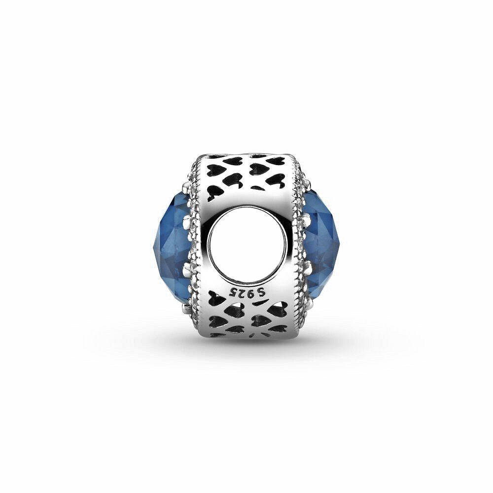 Pandora Sparkling Dark Blue Bedel 791725NMB, exclusief en kwalitatief hoogwaardig. Ontdek nu!