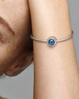 Pandora Sparkling Dark Blue Bedel 791725NMB, exclusief en kwalitatief hoogwaardig. Ontdek nu!