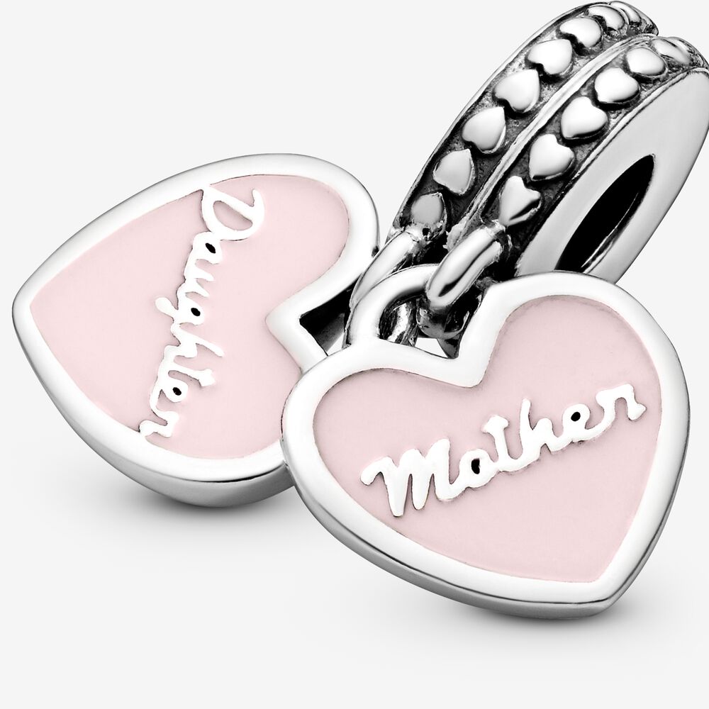 Pandora Mother & Daughter Hearts Hangende Bedel 792072EN40, exclusief en kwalitatief hoogwaardig. Ontdek nu!