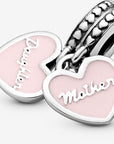 Pandora Mother & Daughter Hearts Hangende Bedel 792072EN40, exclusief en kwalitatief hoogwaardig. Ontdek nu!