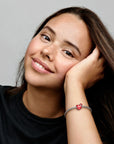 Pandora Metallic Red Christmas Heart Charm 792336C01, exclusief en kwalitatief hoogwaardig. Ontdek nu!