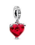 Pandora Disney Mickey & Minnie Mouse Kiss Red Murano Glass Dangle Charm 792522C01, exclusief en kwalitatief hoogwaardig. Ontdek nu!